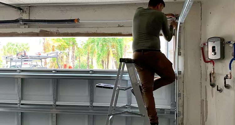 Garage Door Tension Spring Replacement in Leisure City, FL