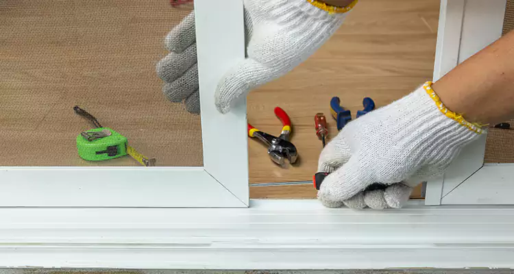 Sliding Glass Door Off Rails Repair in Leisure City, FL