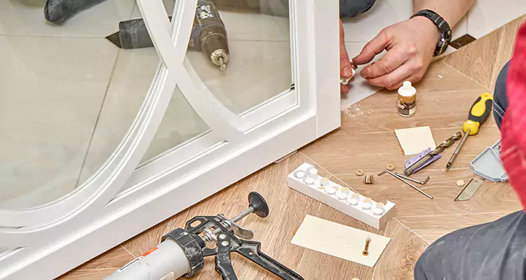 Interior Patio Door Casing Repair in Leisure City, FL